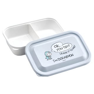 Skater 哆啦A夢 塑膠保鮮盒 可微波 17.8 x 11.8 x 5.4cm 580ml, 1入, 1個