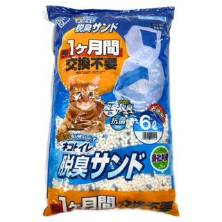 IRIS OHYAMA 愛麗思歐雅瑪 一週間除臭貓砂, 6L, 1袋