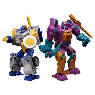 Hasbro 孩之寶 Transformer 變形金剛世代至尊紀元Fisitron vs Carnivac毀滅 2件組, 多色, 1盒
