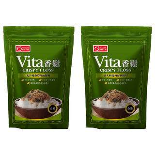康健生機 vita香鬆, 義大利葡萄籽油使用, 添加芝麻、海苔, 全素, 300g, 2包