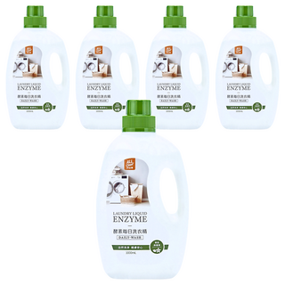 do it 多益得 ALL Clean 酵素每日洗衣精 自然洗淨 親膚安心, 1L, 5瓶