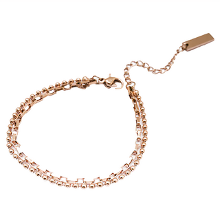 RADIANT STAR 璀璨之星 平凡的幸福簡約雙層珠珠手鍊 VRS174