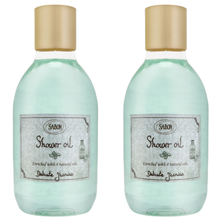 SABON 國際航空版 沐浴油 茉莉花語, 300ml, 2瓶