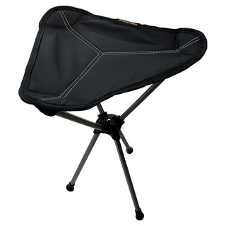 MONTERRA Saddle Alpha 輕量鞍型折疊椅, 黑色, 1個