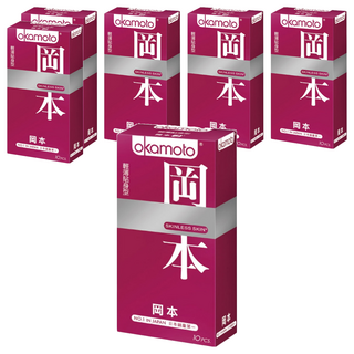 okamoto 岡本 衛生套 輕薄貼身型 口徑53mm, 10個, 6盒