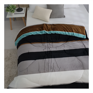 Ishur 伊舒爾 石墨烯法蘭絨暖暖被 150 x 200cm 台灣製造, 簡約風