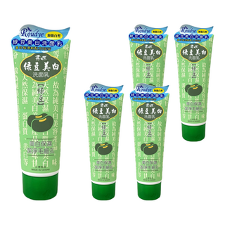 Roudye 柔蝶 綠豆美白洗面乳 200ml 潔淨毛細孔, 5條