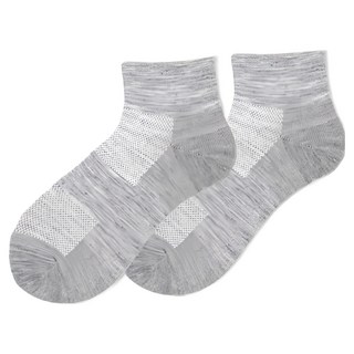 野峰 wildpeak 90% 羊毛襪超薄款-女款(淺灰) 舒適透氣吸濕排汗 女襪, 1入, 22-25cm