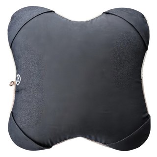 LOUrdes 日式蝴蝶V型溫熱揉捏按摩抱枕, 雙倍8顆4D立體按摩球, 3種按摩模式, 獨家專利V型回彈深壓, AX-HCL288, 海藍款