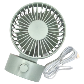 良瑞軒有限公司 USB桌上雙葉靜音風扇 CAFN0002BU ABS金屬材質, 珊瑚藍