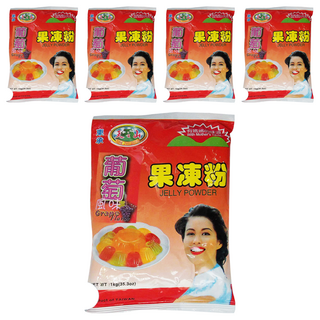 東承 天之山 葡萄口味果凍粉, 1kg, 5包
