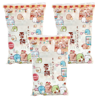 角落小夥伴 雪餅 米果，精緻米香片香脆, 118g, 3包