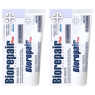 Biorepair 貝利達 亮白加強型牙膏, 75ml, 2條