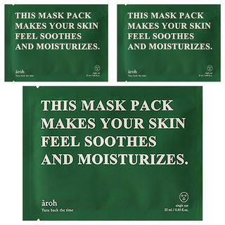 AROH 積雪草面膜 舒緩保濕 強化肌膚屏障, 10片, 3組