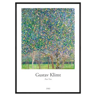 菠蘿選畫所 克林姆 梨樹 AVAR3414B, 黑色