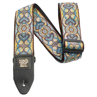 Ernie Ball JACQUARD Imperial Paisley 背帶 4098 寬5.2cm 全新時尚設計, 1條