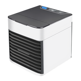 Smart Bearing 智慧魔力 第二代新款迷你霧化冷風機空調扇, 極速降溫 淨化加濕 三檔風速 七彩夜燈 雙面PCB控制面板 USB旅充, 1個, ARCTIC STORM Ultra