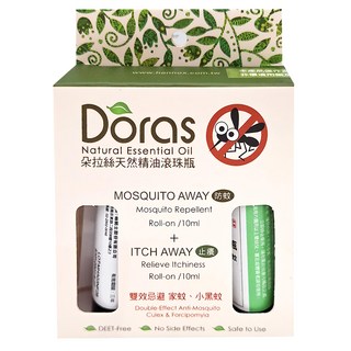 翰諾士 天然精油滾珠 防蚊 止癢 雙效組 (10ml/滾珠), 1組