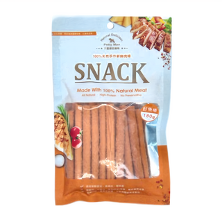 PettyMan 鮭魚棒, 180g, 全天然, 高蛋白, 無防腐劑, 1包