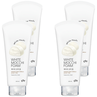 C2Y WHITE MOCCHI 洗面乳套裝 220ml 保濕配方, 4條