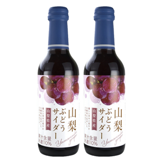 木村飲料 山梨葡萄風味汽水，果汁含量10%, 240ml, 2瓶