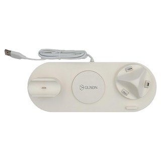GUXON 古尚 多功能無線充電盤, 日光白, 1個