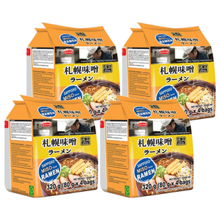 AceCOOK 日式泡麵 札幌味噌風味 Set 粗厚麵條, 16包