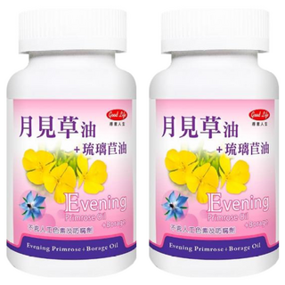 good Life 得意人生 琉璃苣月見草油, 60顆, 2罐