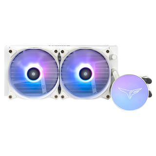 TEAMGROUP 十銓 T-FORCE SIREN GD240E ARGB一體式水冷, 白色, 1個