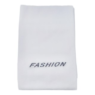 FASHION 防曬袖套 無指款 90%棉, 白色, 1雙