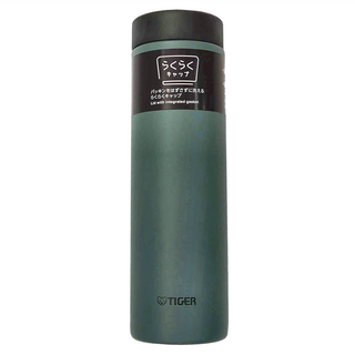 TIGER 虎牌 樂潔上蓋夢重力直飲式保溫保冷杯 MMZ-W050,鼠尾草綠, 500ml, 1個