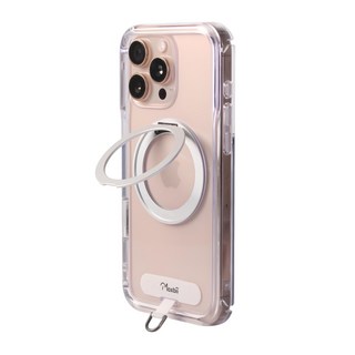 Moxbii 極空戰甲 旋轉磁吸支架 + 掛片保護殼 可水洗 支援無線充電