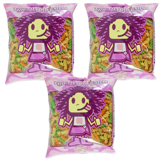 QQ 三色螺旋麵, 500g, 3包