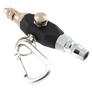 SK11 吹嘴旋轉調整風量吹塵槍 SAR-1BK 黑色, 1個