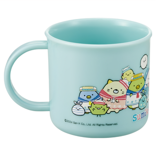 Skater 漱口杯 200ml, 角落生物 藍綠色, 1個