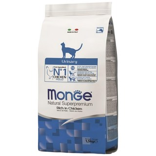 monGe 瑪恩吉 天然全能 成貓泌尿保健配方飼料, 雞肉, 1.5kg, 1袋