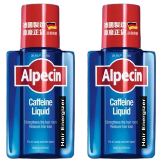 Alpecin 咖啡因頭髮液 Coffein Liquid, 強健髮根, 200ml, 2件