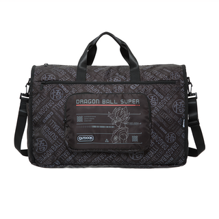 OUTDOOR PRODUCTS 七龍珠超悟空摺疊旅行袋, 40L, 50 x 32.5 x 25cm, 黑色, 1個
