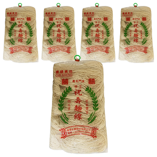 耆盛食品 金門手工麵線, 特級嚴選, 營養豐富, 300g, 5包