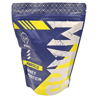 MARS 戰神 MARSCLE 濃縮乳清蛋白，每份含蛋白質 20.3 克，低脂肪，低熱量, 500g, 1包