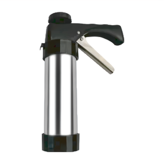 生活King 不鏽鋼餅乾機 22x13x5.7cm, 含8款花嘴和8款芯片, 適用於擠花組, 1個