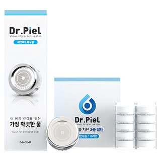 Dr.Piel 皮益博士 水槽用 + 替換濾芯 10個, 1組, 無香