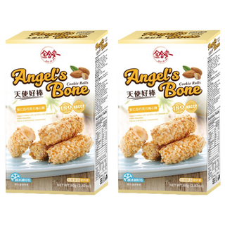 Angel's Bone 天使好棒 白巧克力杏仁捲, 80g, 2盒