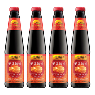 李錦記 干貝蠔油, 510g, 4瓶
