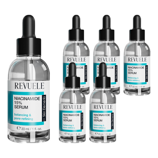 REVUELE 菸鹼醯胺15%細膚安瓶精華 平衡毛孔, 30ml, 6瓶