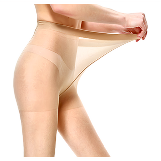 Amiss 機能感 加大耐微透膚褲襪 40D 6件