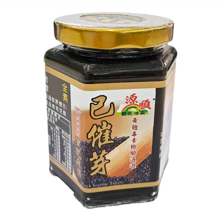 源順 已催芽100%黑芝麻醬 - 種子經催芽後營養提高，可用於沾醬、麻醬麵等, 260g, 1罐