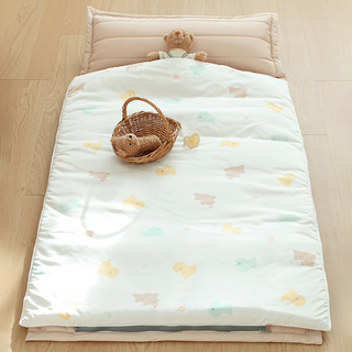 juho DECO 防螨款幼兒園午睡袋 附提袋, 比熊可可