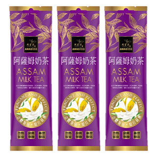 AWAStea 阿華師 日月潭阿薩姆奶茶, 口味濃厚, 肉桂香, 黑糖香, 48g, 1包, 3包