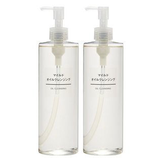 MUJI 無印良品 台灣公司貨 溫和卸妝油, 400ml, 2瓶